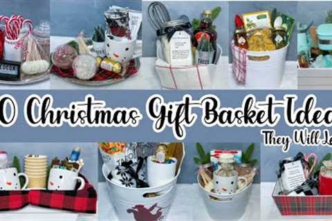 10 BUDGET FRIENDLY Gift Baskets & Trays They Will Love