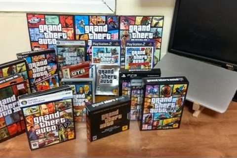 GTA Full Unboxing - Grand Theft Auto Collection - Unboxing (2017)