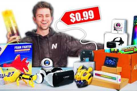 I Bought The CHEAPEST TECH Gadgets On AliExpress!