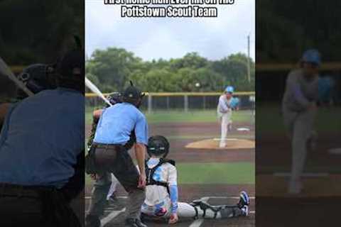 He Hit a Home Run Off The Pottstown Scout Team, So We Gave Him a FREE GLOVE! #shorts