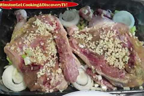 #Oven Baked Vegetable Garlic Chicken Recipe Cuisine!//Video | how to make chicken 🍗🐔 |