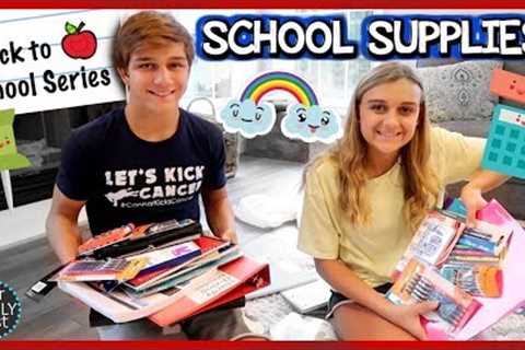 BACK TO SCHOOL SUPPLIES SHOPPING FOR HIGH SCHOOL!