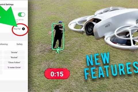 DJI Neo Update with NEW Features and Epic Shooting Modes