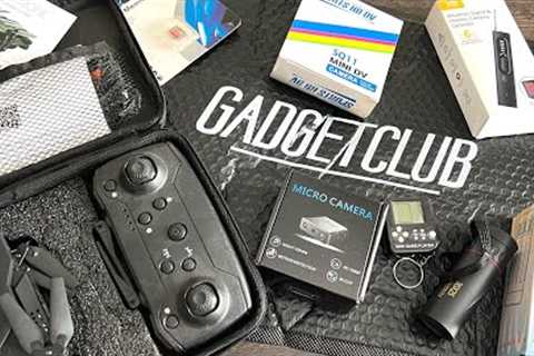 GADGETCLUB Subscription BOX (monthly box + Spy Box!) Unboxing!