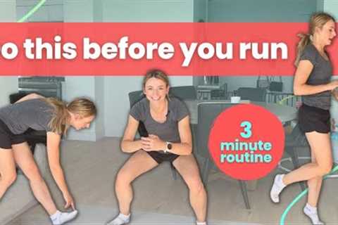Running Warm Up | 3-Minute Warm-up Before a Run | Follow-Along