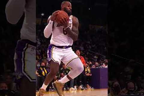 LeBron literally got posterized 😳 #shorts