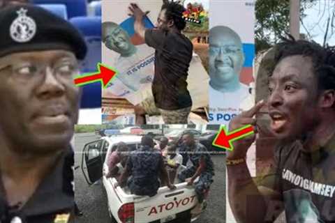 Social Media Influencer Who Was Seen Pulling Down Bawumia's Posters Arr£sted At The Airport