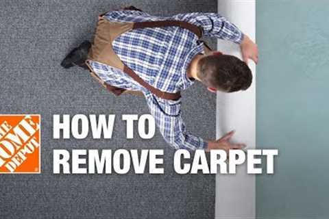 How to Remove Carpet | DIY Carpet Removal