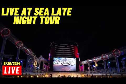 🔴 LIVE: From the Disney Fantasy at Sea on Disney Cruise Line 9/20/2024