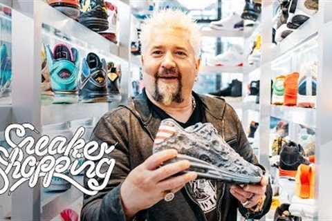 Guy Fieri Goes Sneaker Shopping with Complex