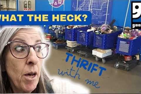 WHAT IS HAPPENING AT THIS GOODWILL THRIFT STORE?