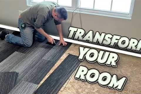 New Flooring Made Easy with Carpet Tiles (Watch Me)