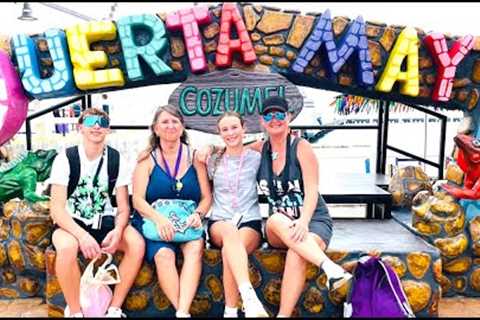 Carnival BREEZE Cruise 2024! This was a BLAST! Ports at Cozumel Mexico