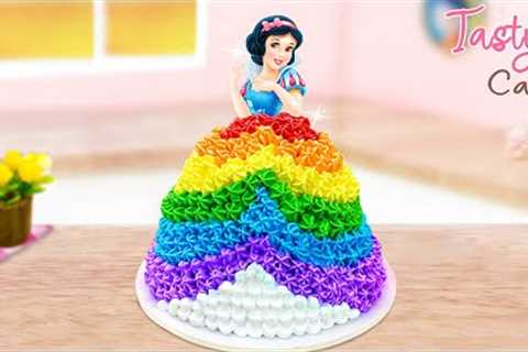 Disney’s Snow White Cake 👸 1000+ Miniature Cake Decorating ideas with Chocolate 💗 Tasty Cakes 🍭