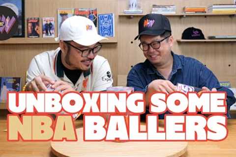 Unboxing NBA gifts from fans