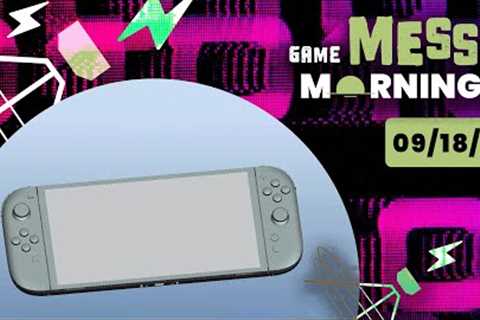 Alleged Images of Nintendo's New Switch Have Surfaced | Game Mess Mornings 09/18/24