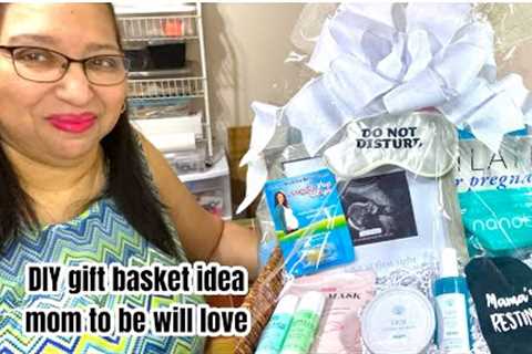Diy Gift Basket Idea for Pregnant Women / Mom to Be will love