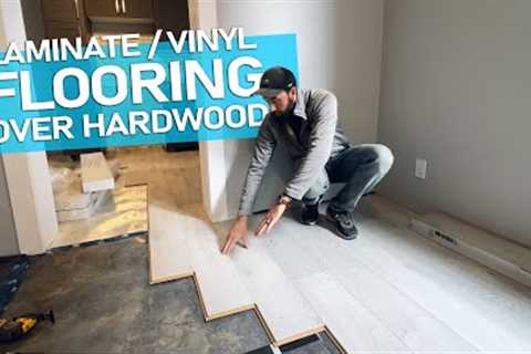 How to Install Laminate or Vinyl Plank Flooring over old Hardwood