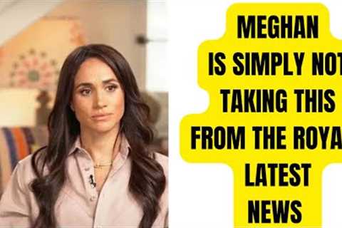 MEGHAN IS NOT BUYING THIS FROM THE ROYALS..POOR HARRY LATEST #meghan #meghanharrynews #princeharrry