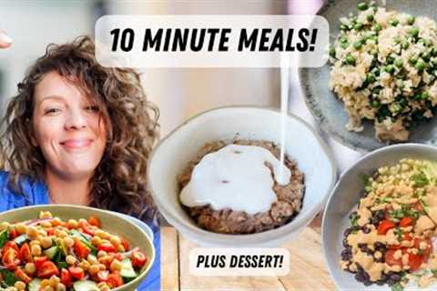 Four recipes I can't stop eating! (vegan, plant based, oil-free)