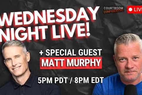 LIVE! Donna Adelson, Sean ‘Diddy’ Combs &amp; More with Special Guest Matt Murphy