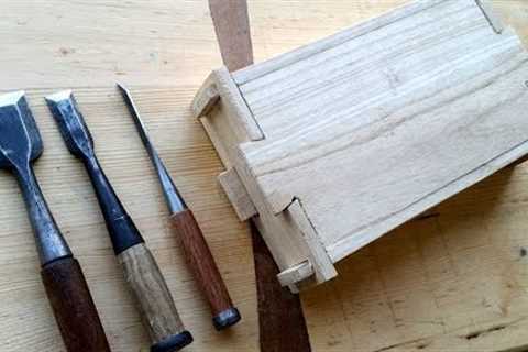 Beginning Japanese Woodworking || Making a Chisel Box