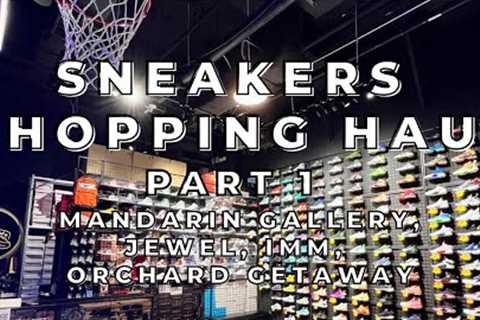SNEAKERS SHOPPING HAUL SINGAPORE