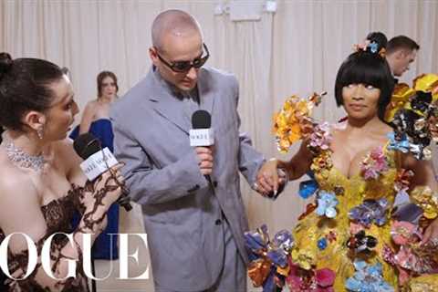 Nicki Minaj Transforms Herself for the Met Gala | Met Gala 2024 With Emma Chamberlain