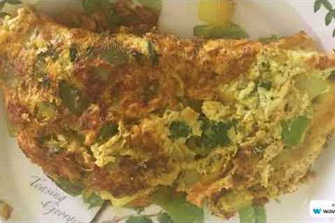 Healthy Egg White Omelette Recipe | Lauren's Veggie Kitchen (formerly The Kitchaissance)
