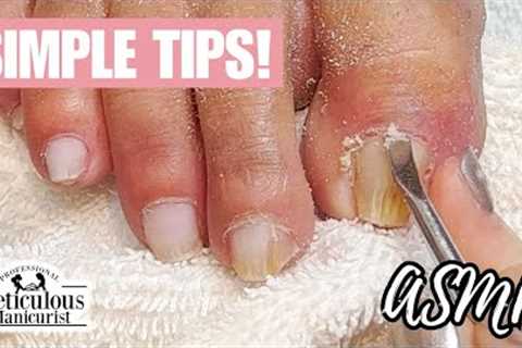Toenail Cleaning at Home Tutorial ASMR