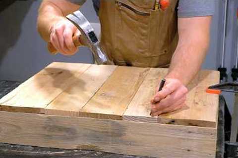 I think this is my best pallet wood project ever!