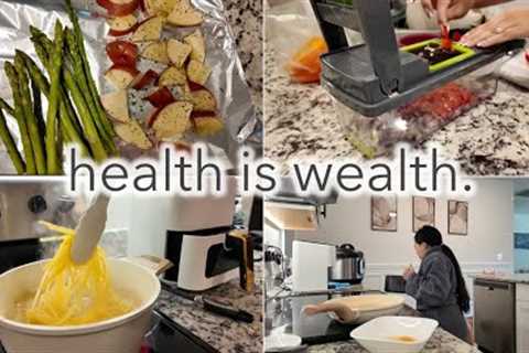 cook with me + health &amp; wellness chat!