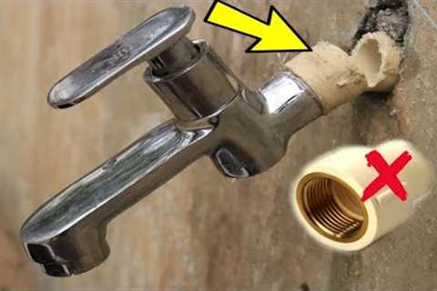 Most plumbers do not know how to repair a broken bathroom faucet.