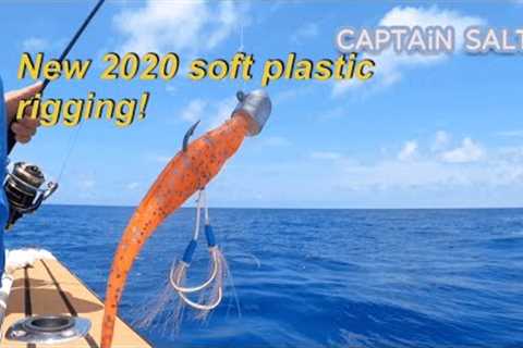 How to catch a big fish with soft plastic! Simple modified soft plastic rigging.