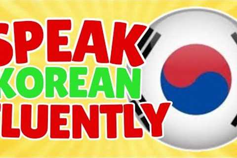 I Learned Korean Language Without Studying