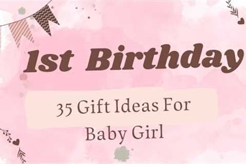 35 Gifts ideas for 1st birthday baby girl | 1 year girl birthday gifts ideas | @Worldofideas-30