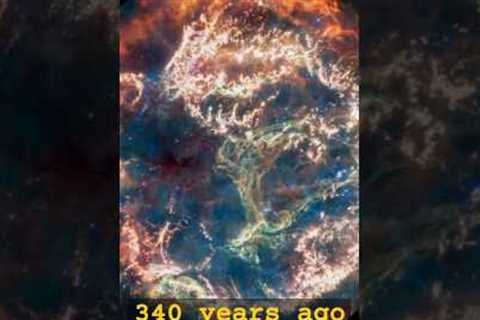 Supernova Spectacular: James Webb Telescope's Incredible Discovery#shorts #trending #facts #news
