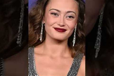 Ella Purnell stuns in Sliver at 2024 Emmys #celebrities