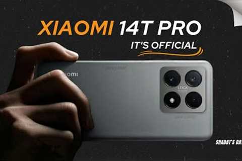 Xiaomi 14T Pro First Teaser - IT's finally HERE