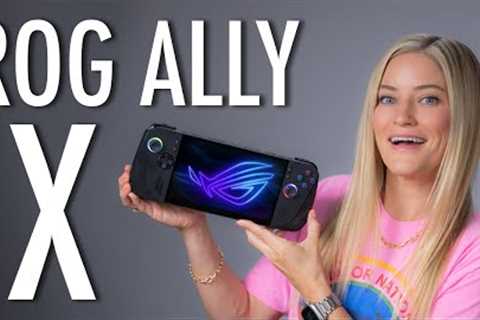 ASUS ROG ALLY X - IT'S BACK!! Handheld PC Gaming 🫶🏻