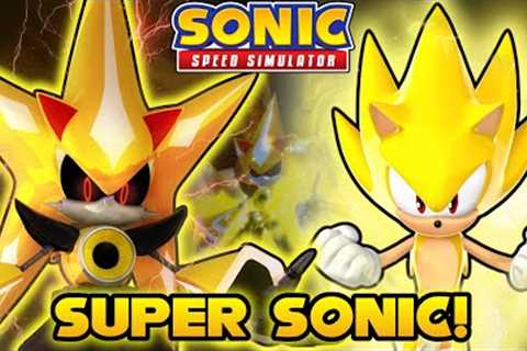 Super Sonic VS Super Neo Metal Sonic! (Sonic Speed Simulator)