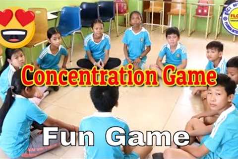 Concentration Game | Classroom Games | Party Games | Parlour Games