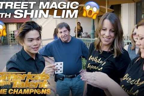 WOW! Shin Lim Blows Minds with Street Magic - America's Got Talent: The Champions