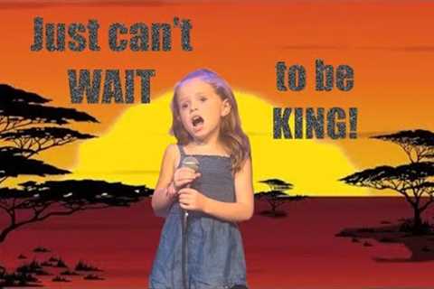 Just Can’t WAIT to be KING! 🦁 👑 #lionking #disney #singalong #karaoke #broadway #singer #karaoke