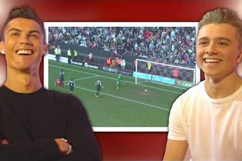 Cristiano Ronaldo Reacts To My Football Videos