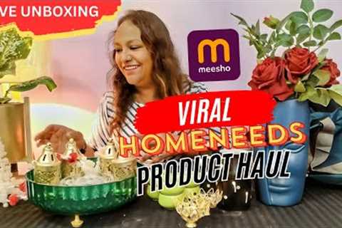 Meesho Household Product Live Unboxing | Meesho Festive Season Product | Honest Review @AnjumReviews
