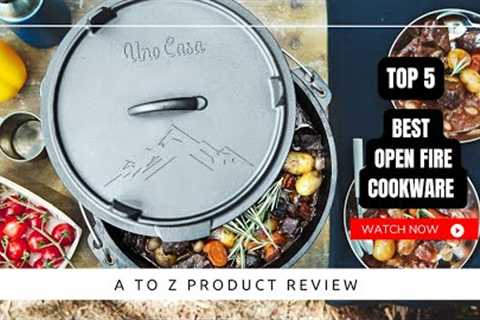 Best Open Fire Cookware On Amazon / Top 5 Product ( Reviewed &amp; Tested )