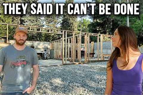 We're Building a House in 90 Days!
