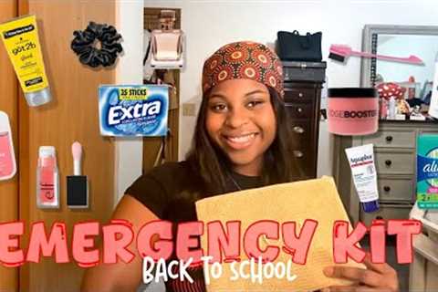 WHAT'S IN MY BACK TO SCHOOL EMERGENCY KIT⭐️| *essential items you need*