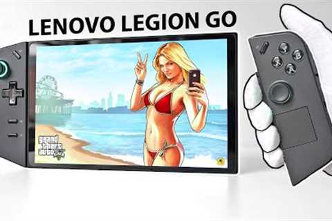This Handheld Gaming PC Surprised Me... $700 Lenovo LEGION GO